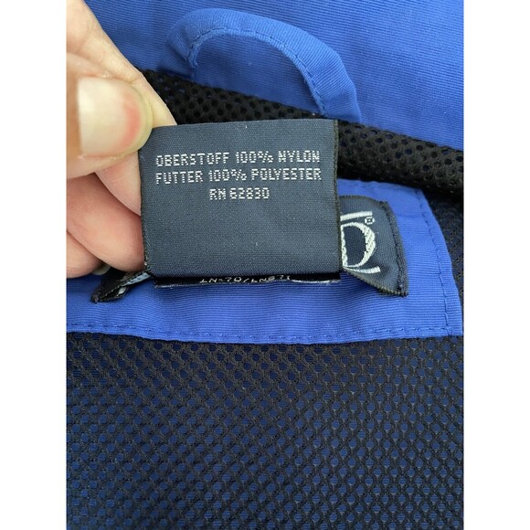 Lands' End Women’s Size Small 6-8 Blue Windbreaker 1/4 Zip Excellent Condition - Picture 5 of 10